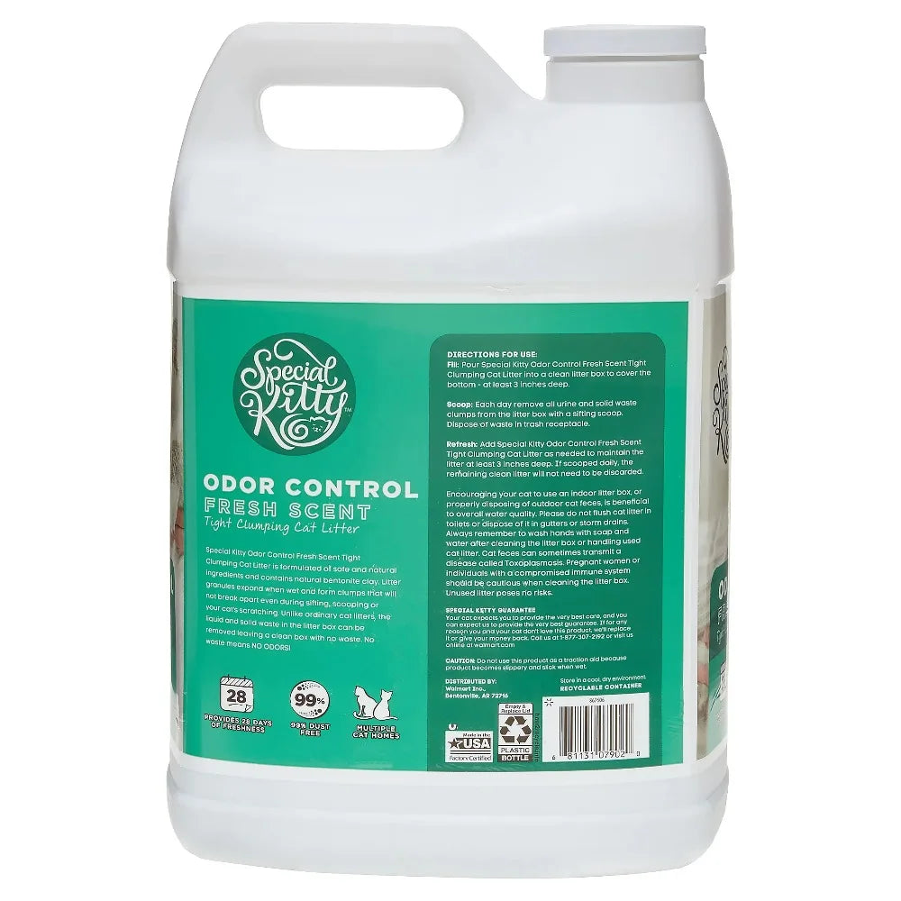Special Kitty Clumping Cat Litter Fresh Scent Odor Control Formula