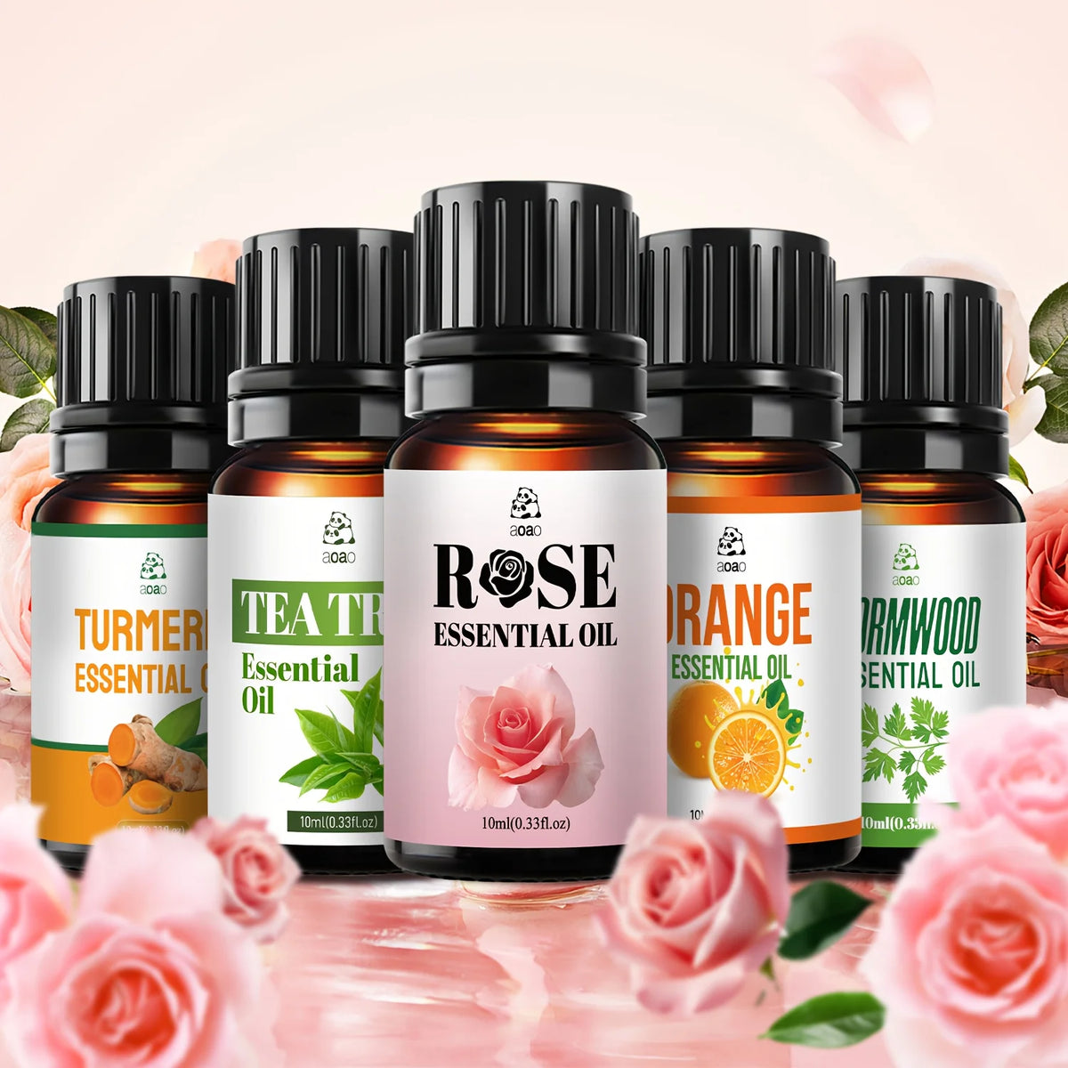 Aoao Natural Skin Care Blend Essential Oil For Facial Massage
