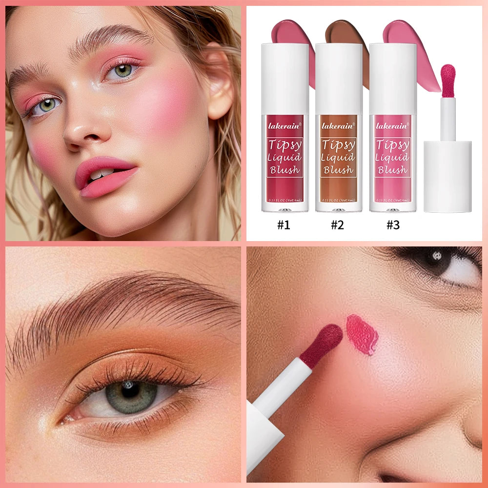 Lakerain Liquid Blush Blendable Long Wearing Cheek Tint Face