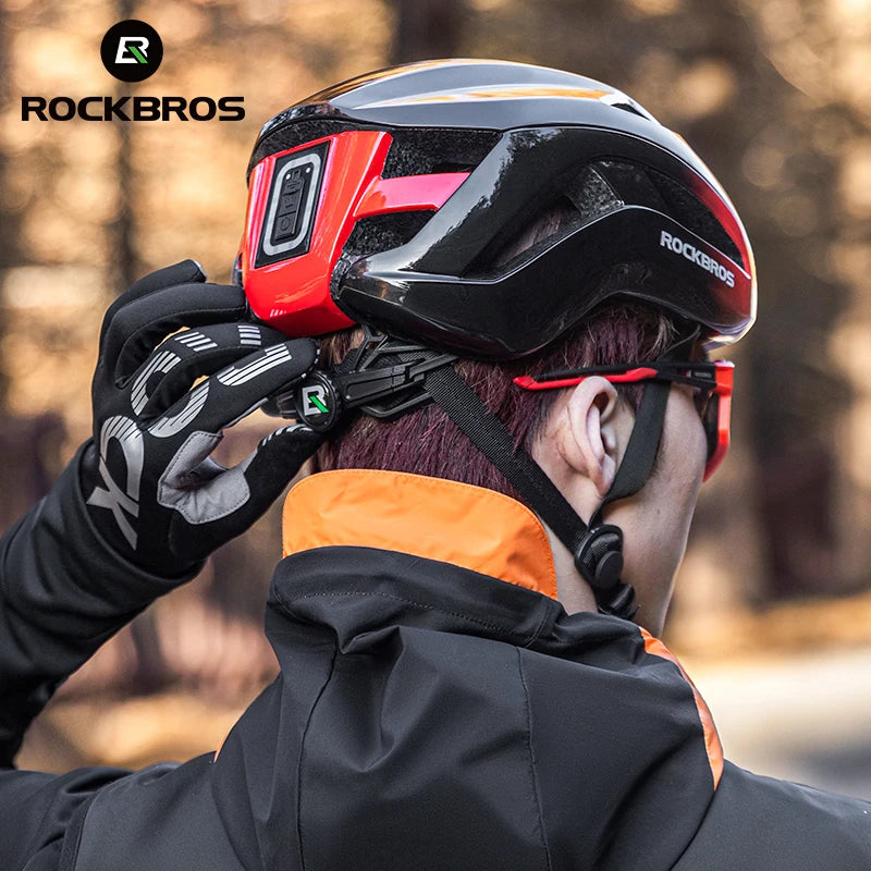 Rockbros Rechargeable Led Cycling Front Light For Bicycle Riding
