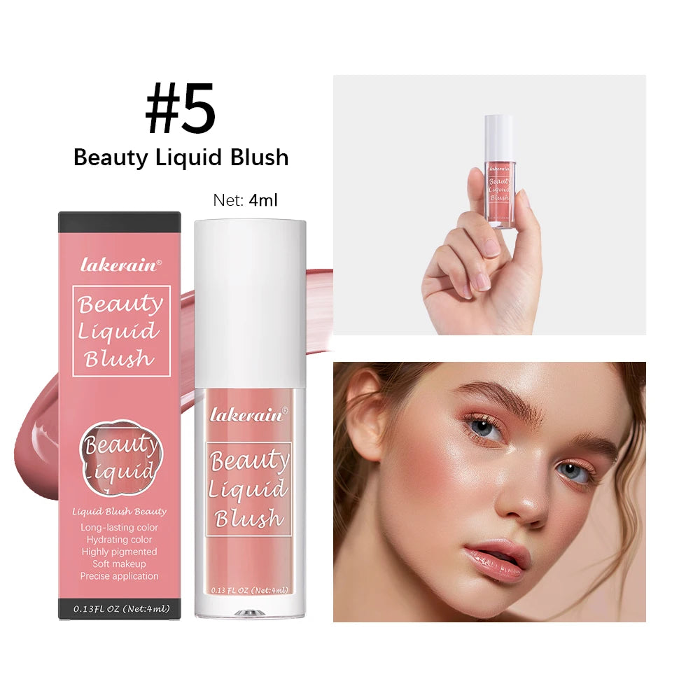 Lakerain Liquid Blush Blendable Long Wearing Cheek Tint Face