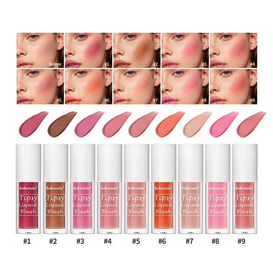 Lakerain Liquid Blush Blendable Long Wearing Cheek Tint Face