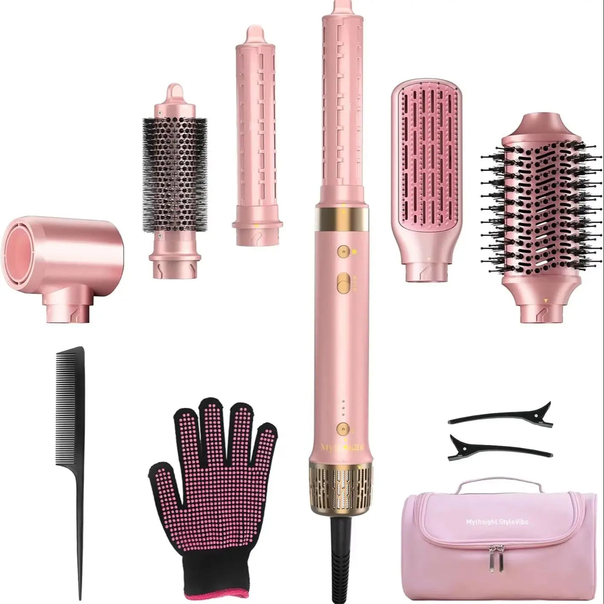 Mythsight 6-In-1 Air Styler Hair Dryer Brush For Volumizing