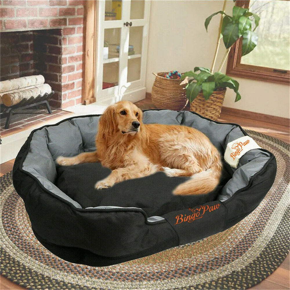 Borwart Waterproof Orthopedic Dog Bed With Cotton Fill