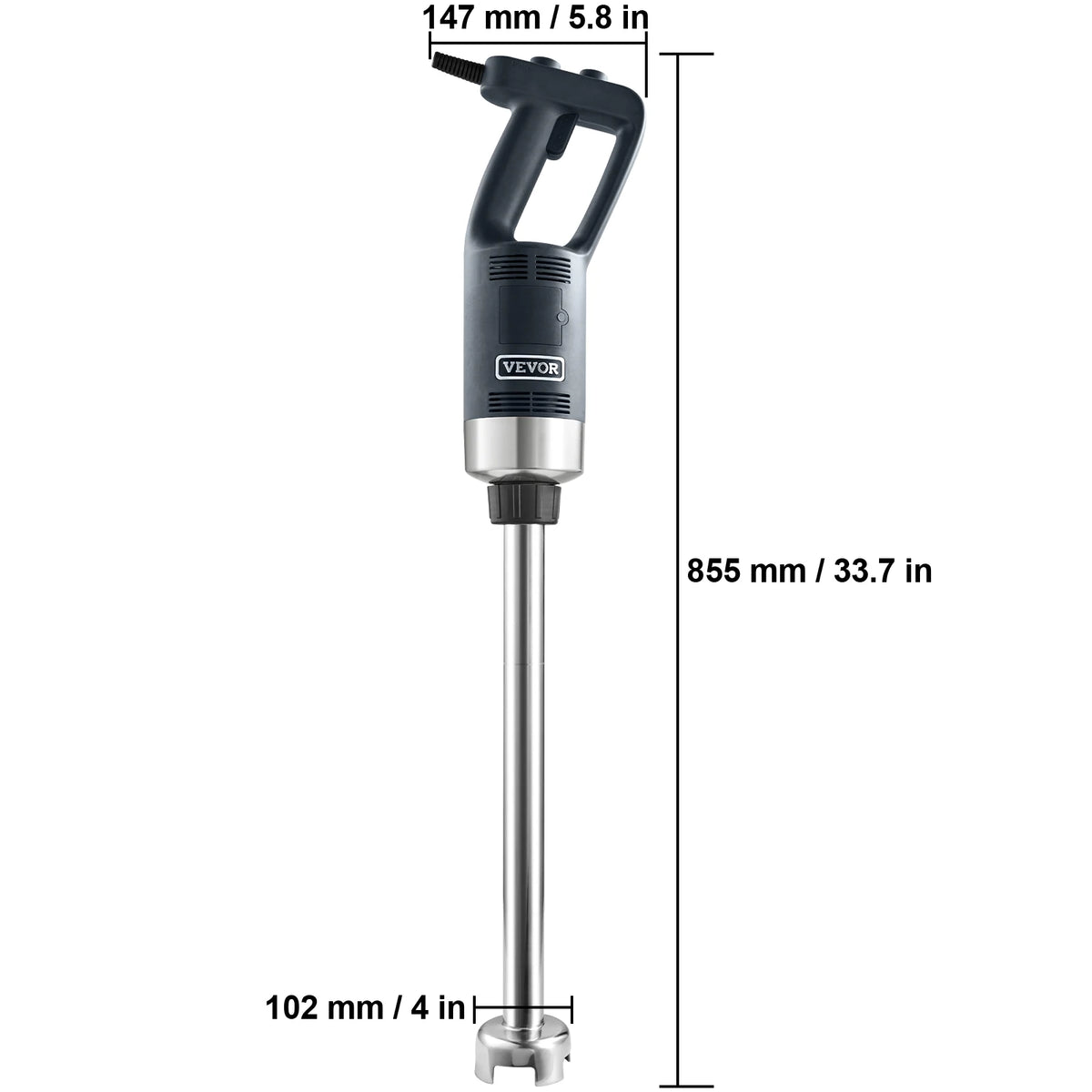 Succebuy 500W Immersion Blender Variable Speed Stainless Steel Kitchen Wand