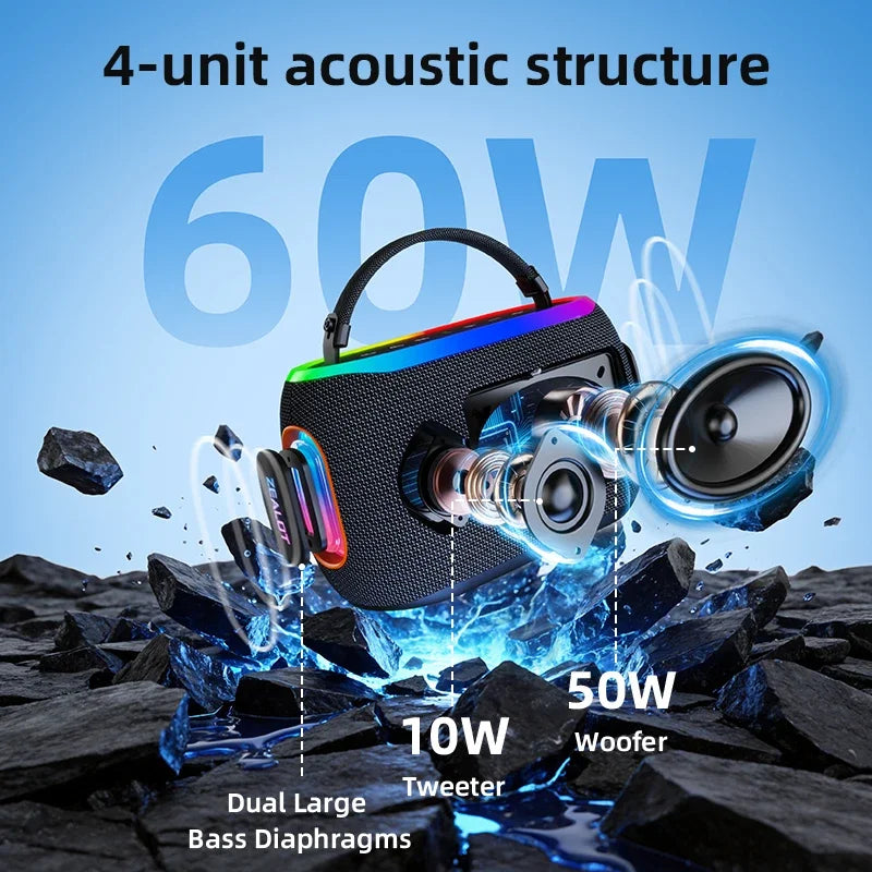 ZEALOT S182 Portable Bluetooth Speaker With HiFi Bass Performance