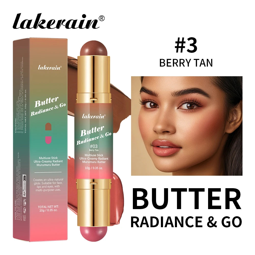Lakerain Moisturizing Butter Makeup Stick For Face And Lips