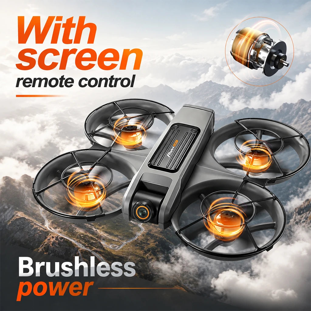 Znlyrion 8K Dual Camera Brushless RC Drone Quadcopter Kit