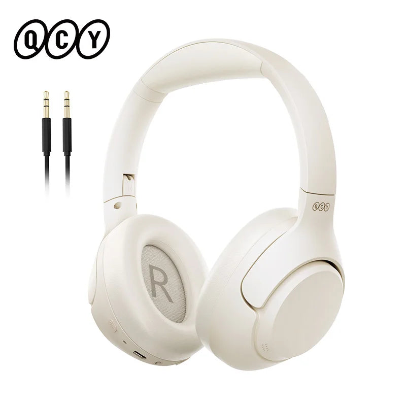 QCY H3 ANC Wireless Headphones Bluetooth 5.4 Hi-Res Audio