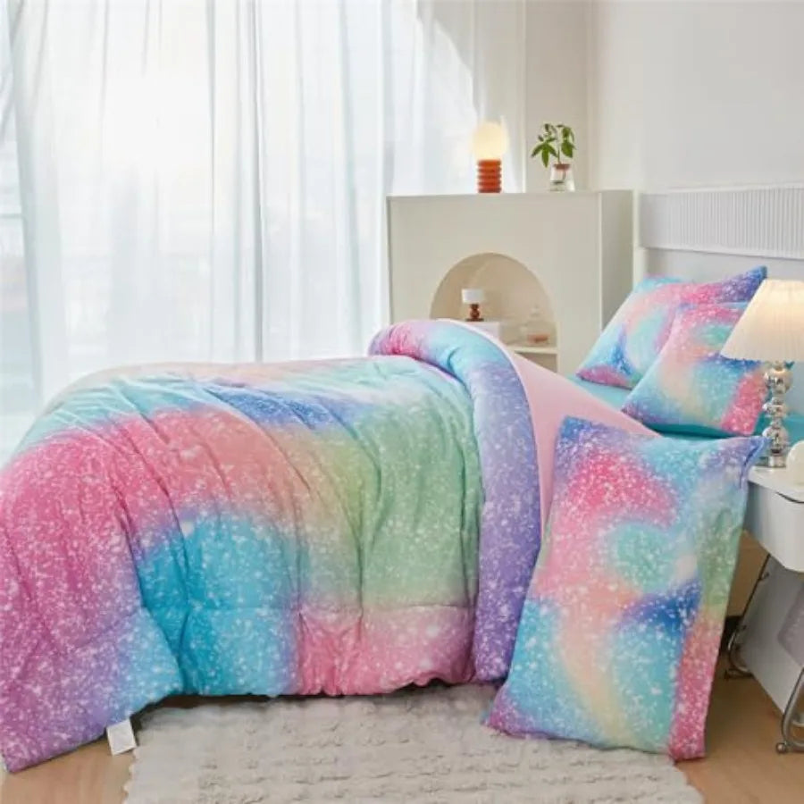 Girls Six Piece Comforter Set Complete Bedding Collection