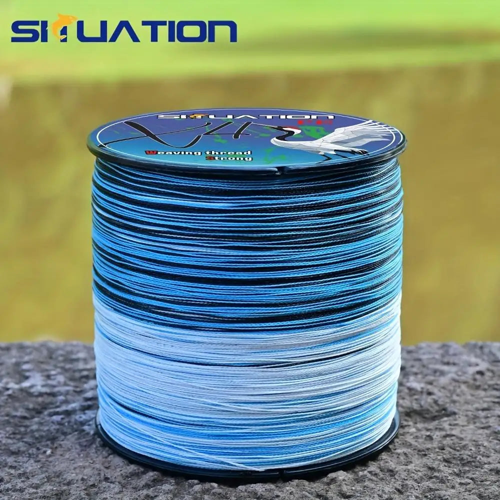Durable Braided PE Fishing Line For Lure And Saltwater