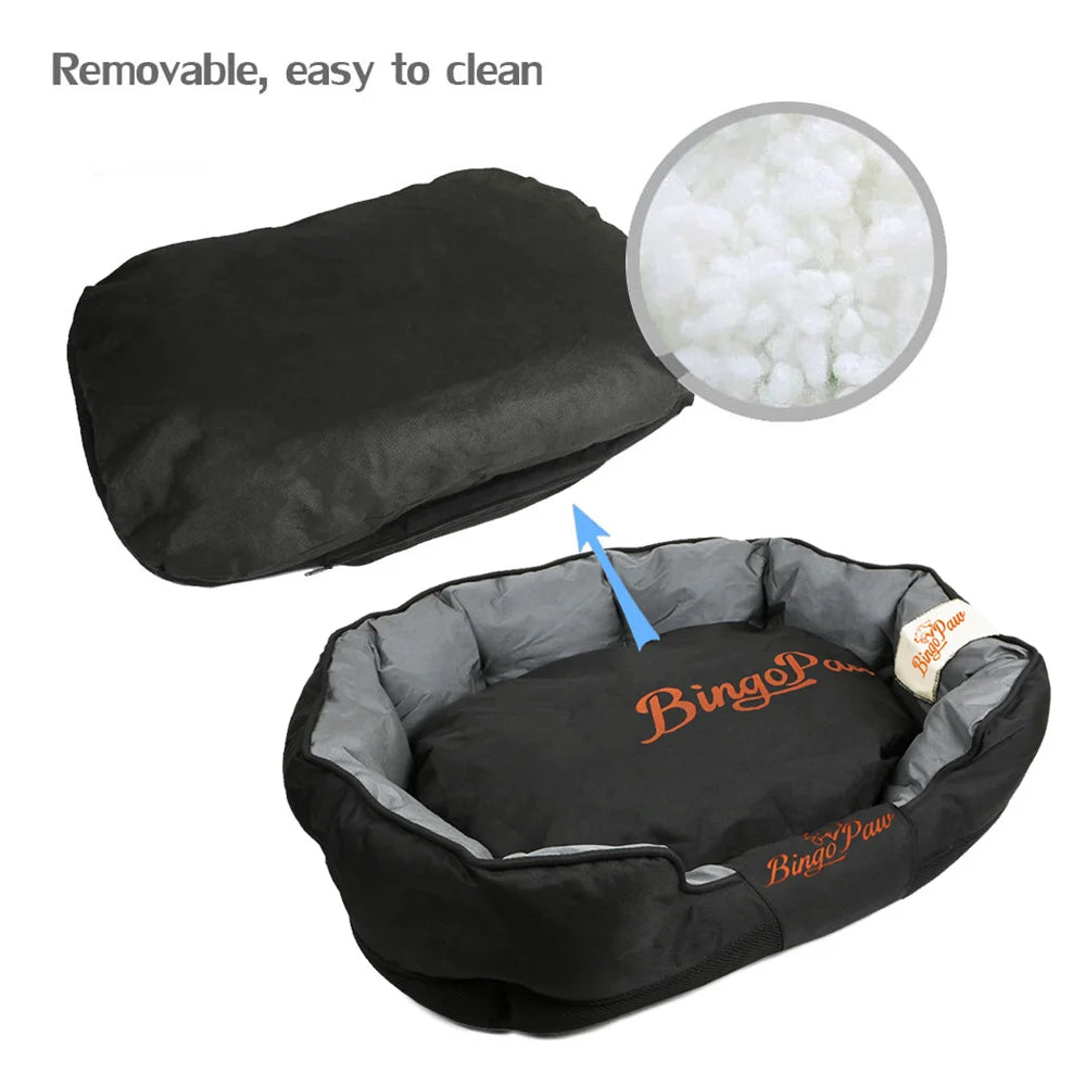 Borwart Waterproof Orthopedic Dog Bed With Cotton Fill