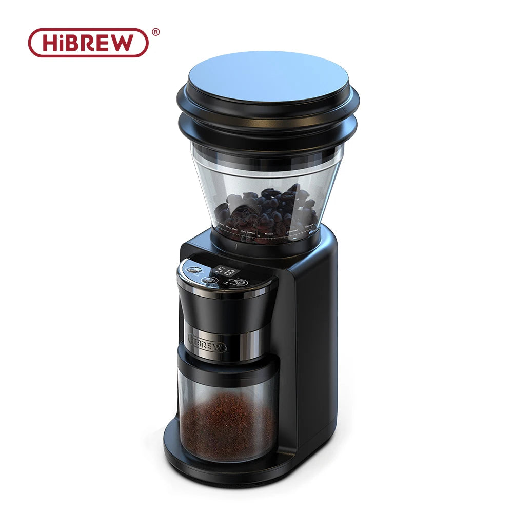 HiBREW Automatic Burr Coffee Grinder With 34 Adjustable Grind Settings