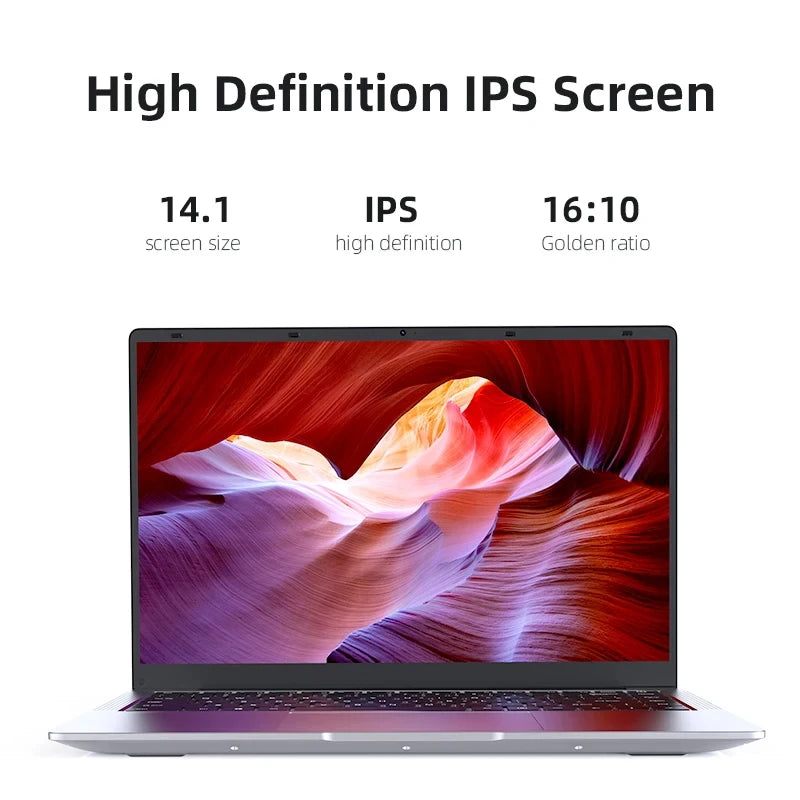 Xiaman Intel Atom A3950 Windows 11 Pro Portable Laptop