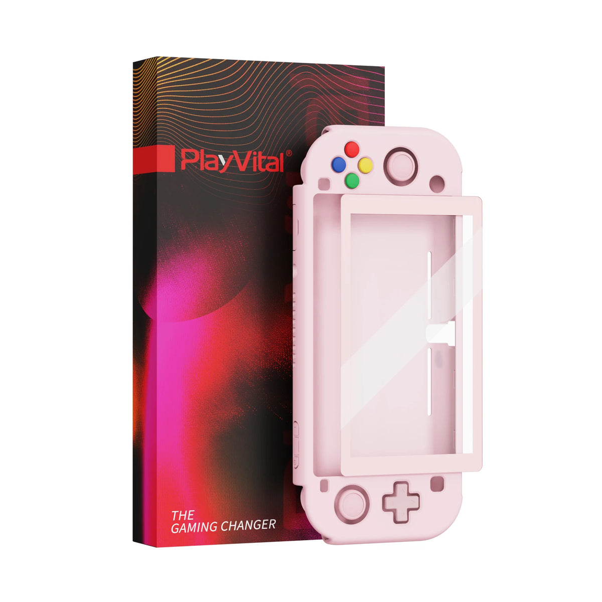 PlayVital Protective Case for Nintendo Switch Lite With Screen Protector
