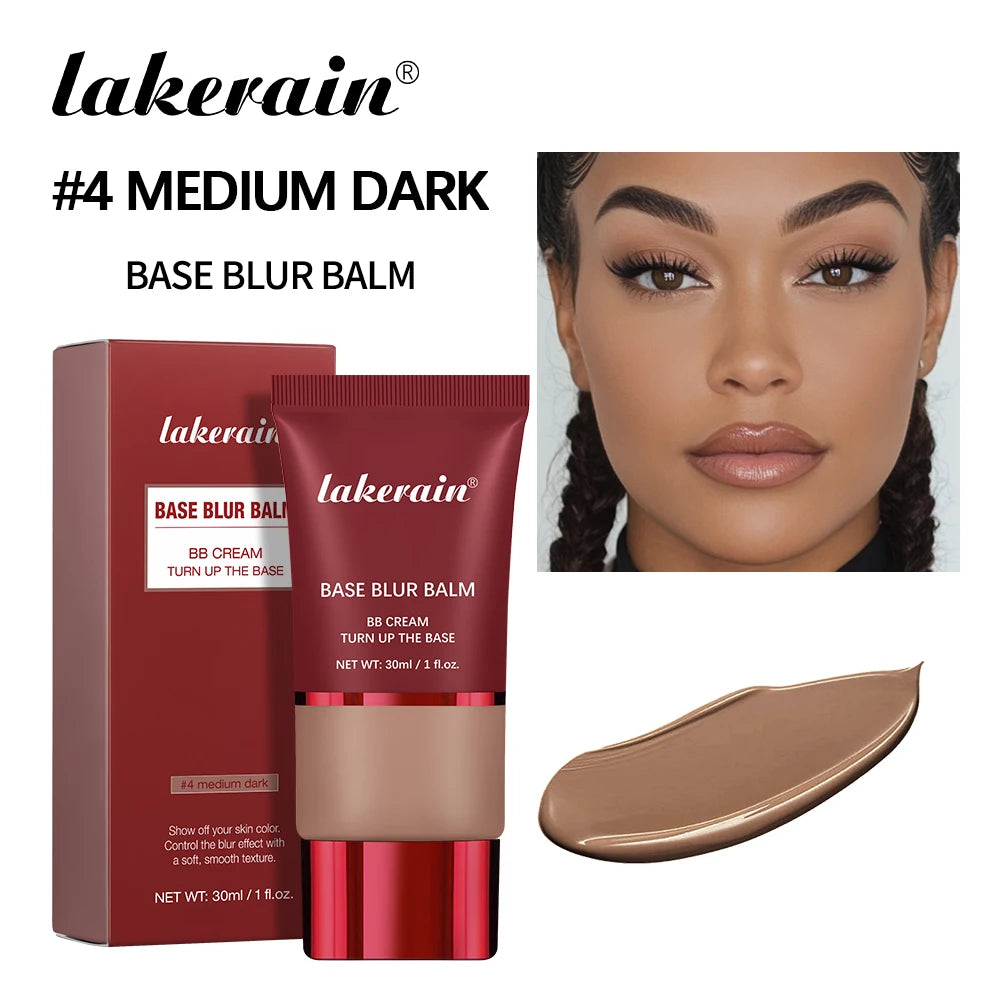 Ibcccndc Matte Base Blur Balm Waterproof Long Lasting Concealer
