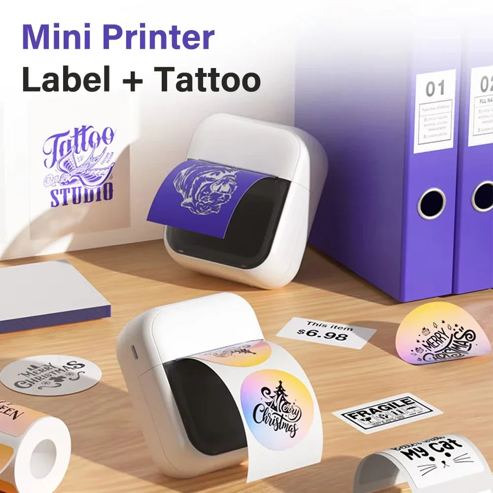 Orico Portable Inkless Tattoo Transfer Printer With Bluetooth Connectivity