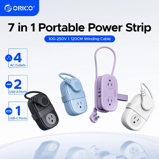 Orico 4 Outlet Power Strip With Dual USB USBC Ports
