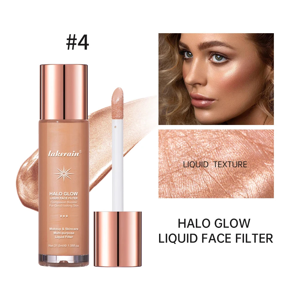 Lakerain Halo Glow Liquid Face Contouring Pearlescent Skin Brightener