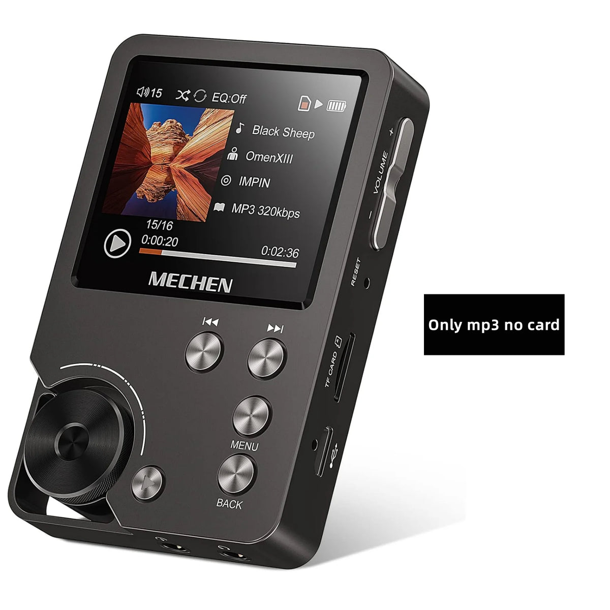 Mechen Lossless Metal MP3 Player With DSD And FLAC Support
