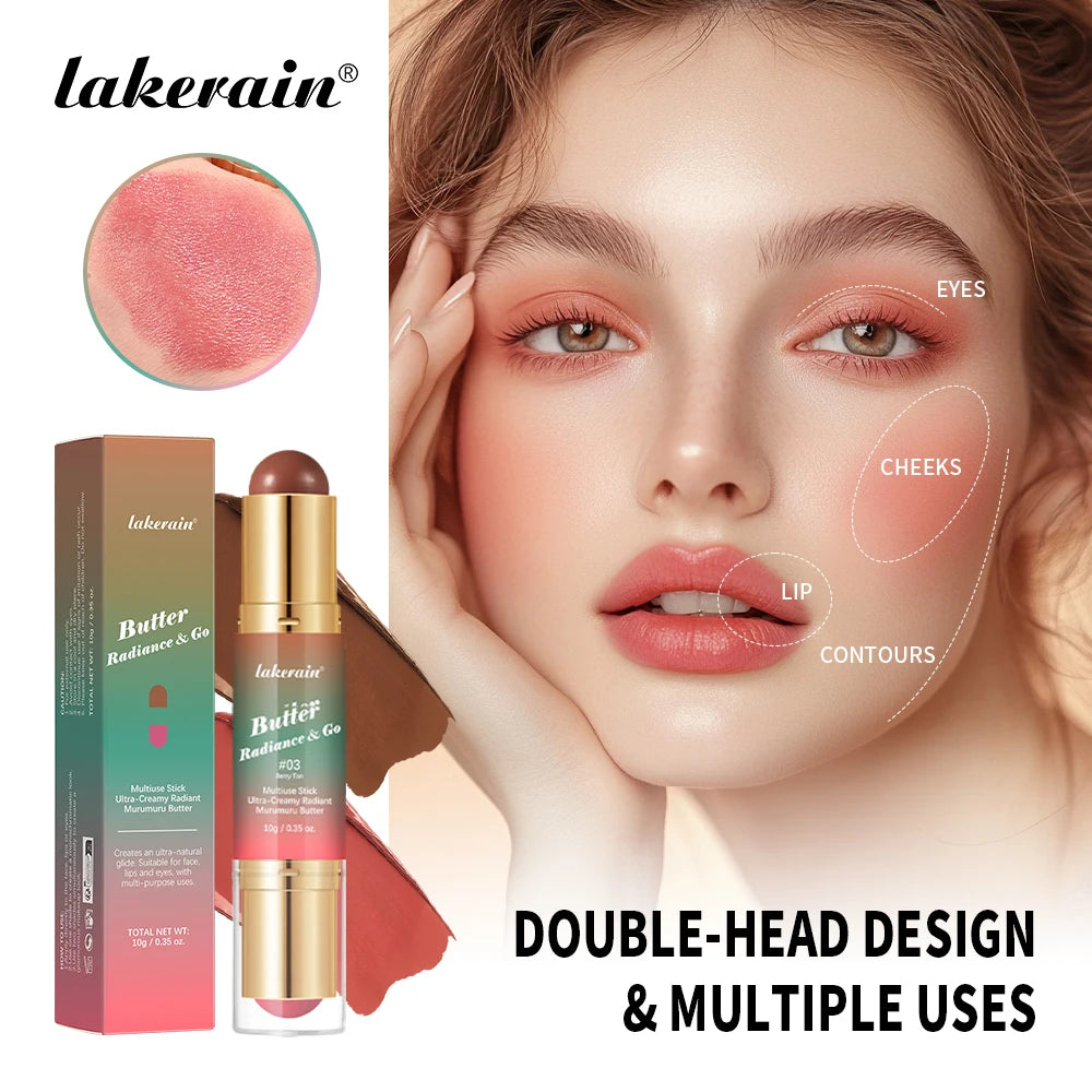 Lakerain Moisturizing Butter Makeup Stick For Face And Lips