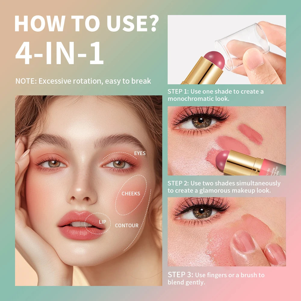 Lakerain Moisturizing Butter Makeup Stick For Face And Lips