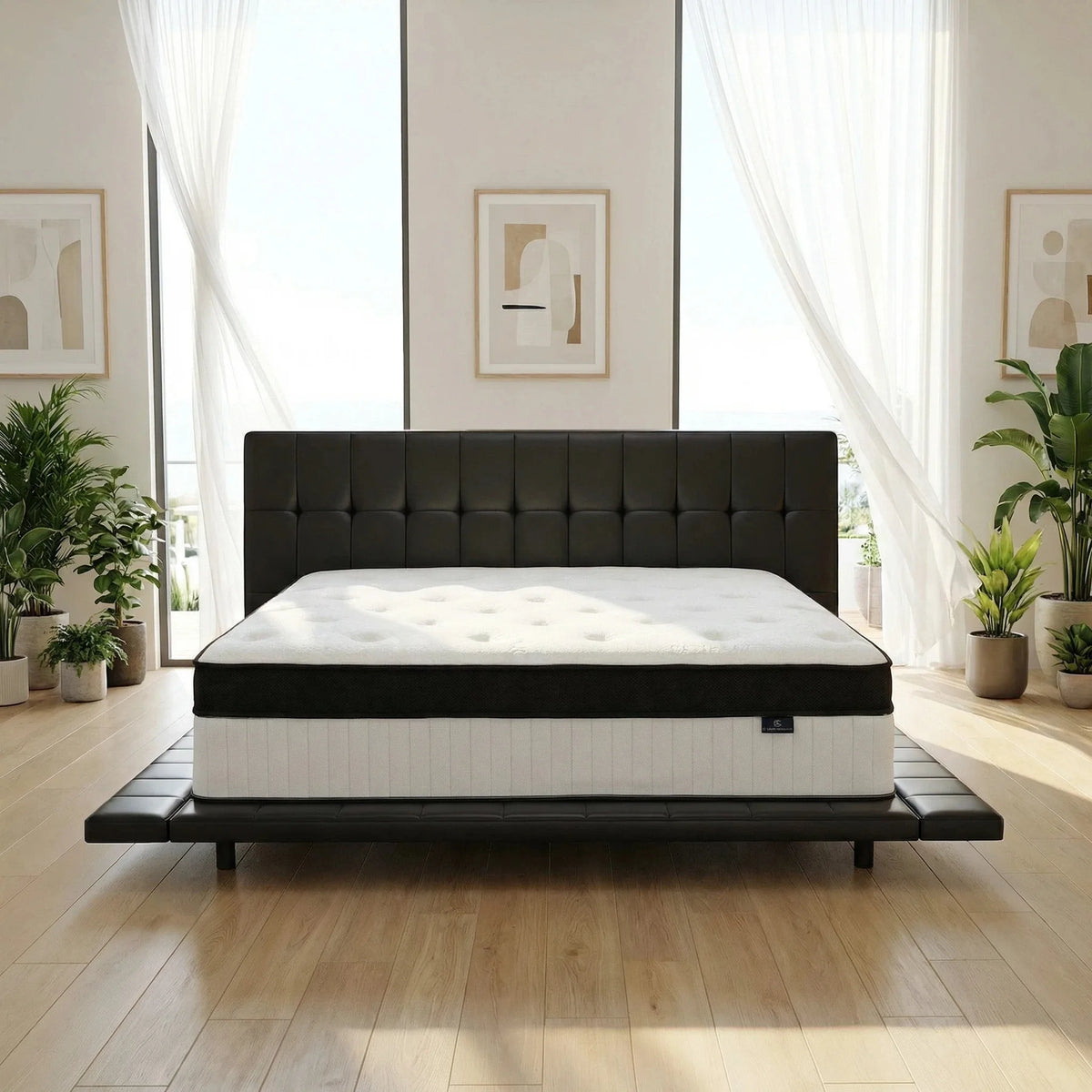 Hybrid Mattress In A Box With Pocket Springs Medium Firm