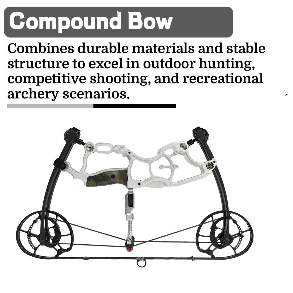 Adjustable Compound Bow And Arrow Kit For Hunting Archery Practice