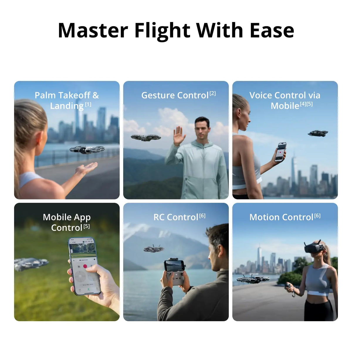 DJI Neo 2 Compact 4K Camera Drone Featuring Reliable Tracking Modes