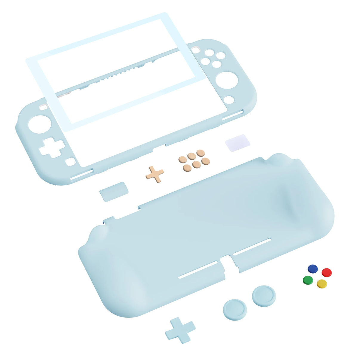 PlayVital Protective Case for Nintendo Switch Lite With Screen Protector