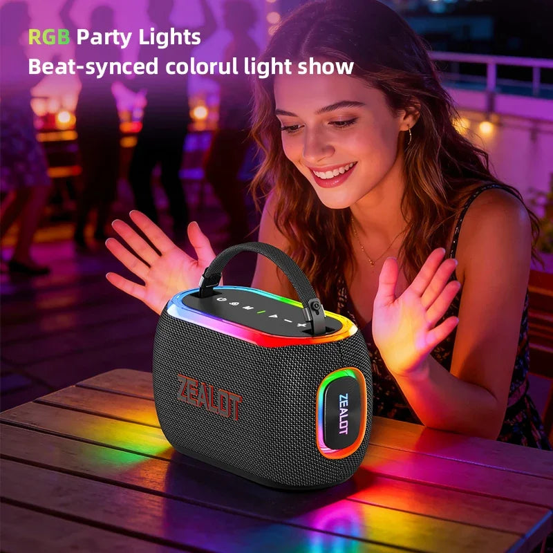 ZEALOT S182 Portable Bluetooth Speaker With HiFi Bass Performance