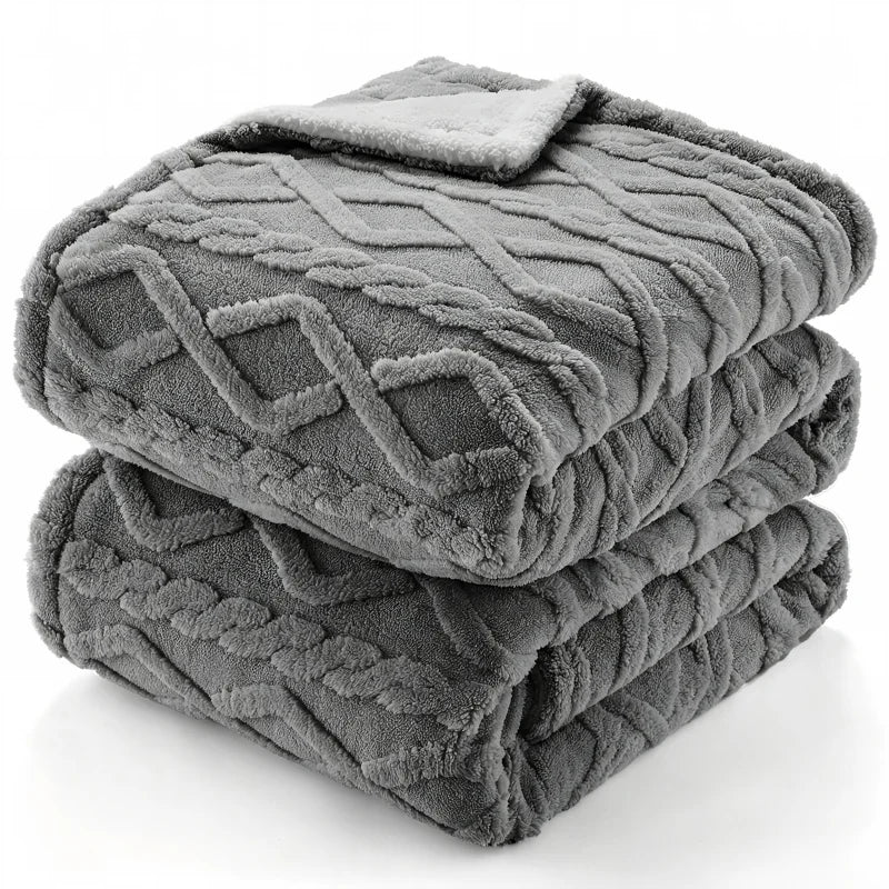 Electric Heated Blanket With LCD Controller And Auto Shut Off