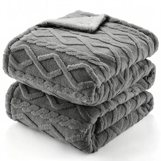Electric Heated Blanket With LCD Controller And Auto Shut Off