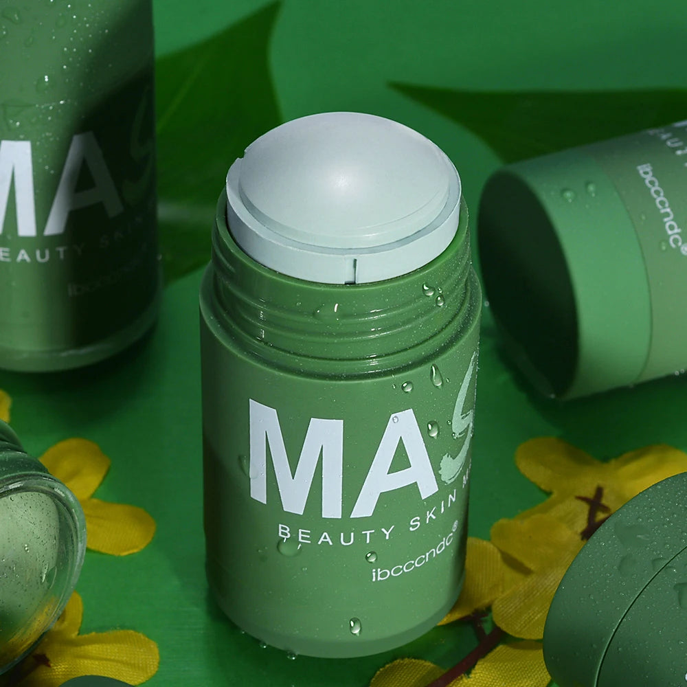 Green Tea Cleansing Mask Stick For Oily Face Pore Control