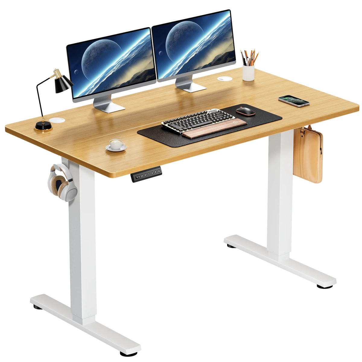JHK Electric Height Adjustable Ergonomic Standing Desk