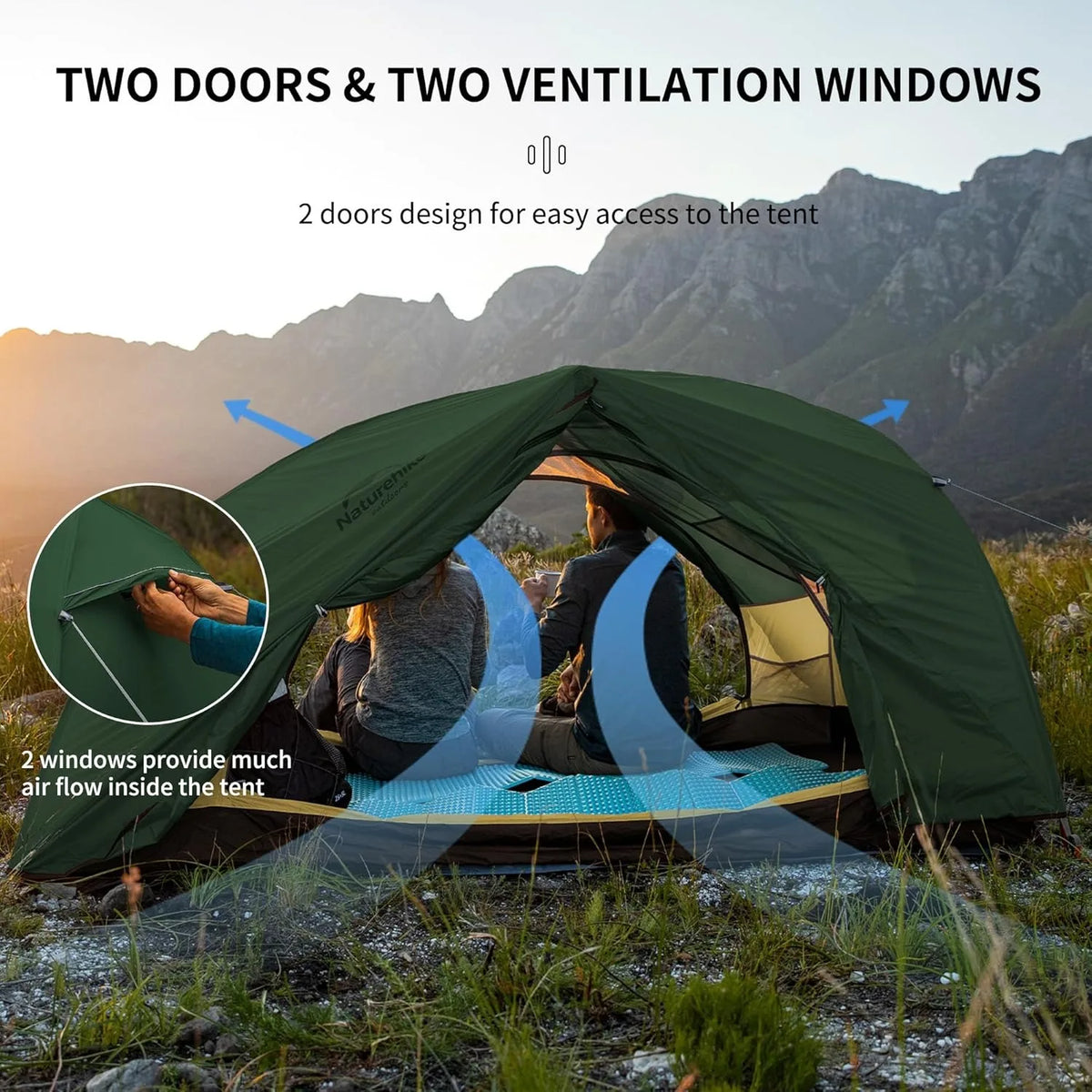 Naturehike Star River Ultralight 2 Person Waterproof Tent