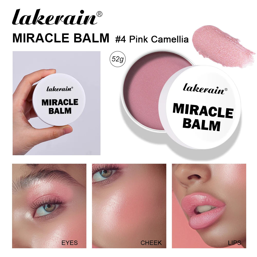 Lakerain Multi Purpose Cream Blush For Face Lips And Eyes