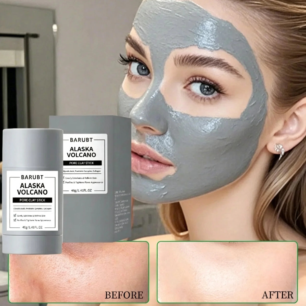 Yocity Volcanic Mud Mask Deep Pore Cleansing Treatment
