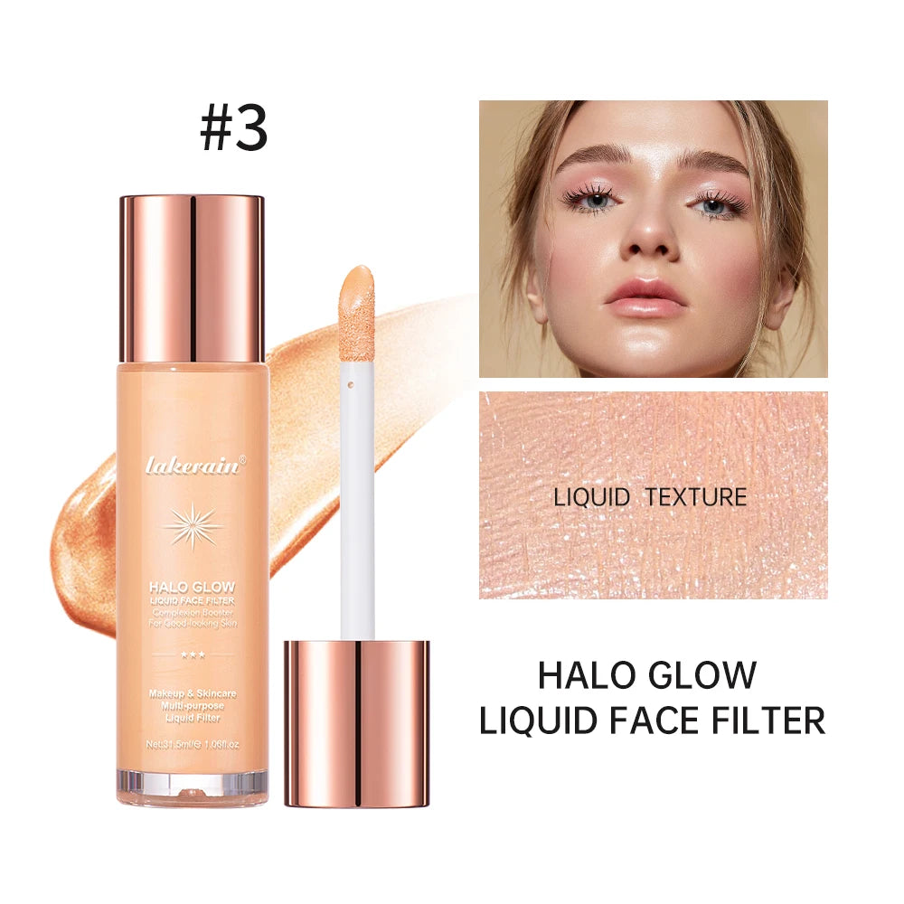 Lakerain Halo Glow Liquid Face Contouring Pearlescent Skin Brightener