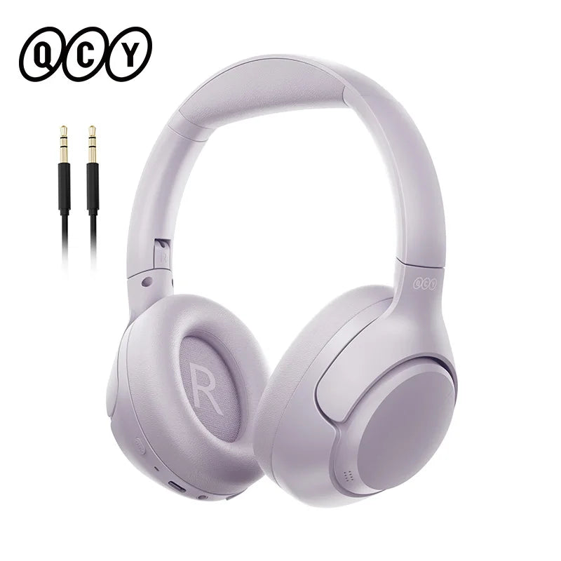 QCY H3 ANC Wireless Headphones Bluetooth 5.4 Hi-Res Audio