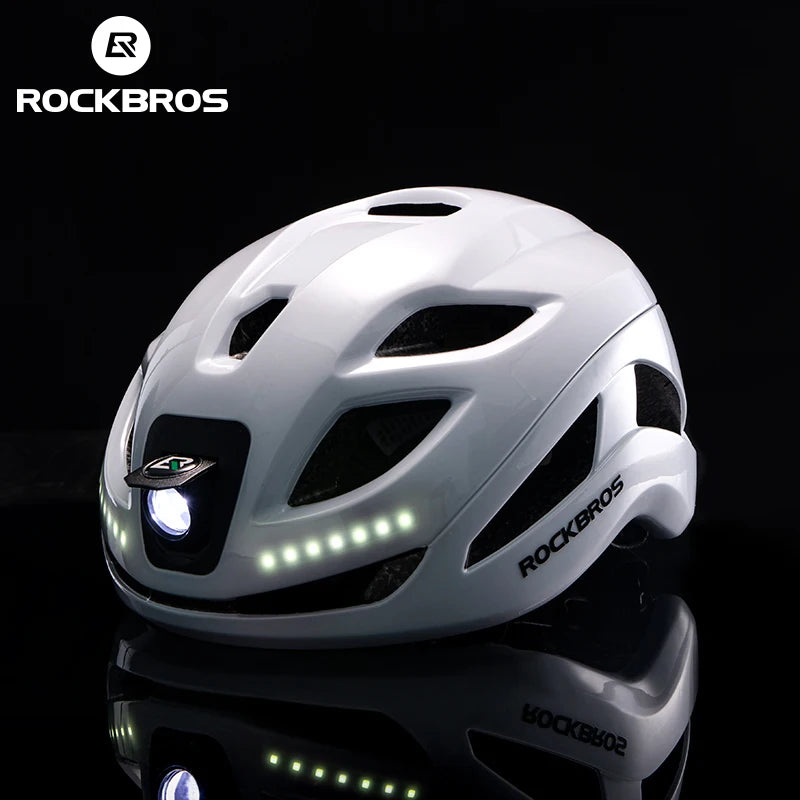 Rockbros Rechargeable Led Cycling Front Light For Bicycle Riding
