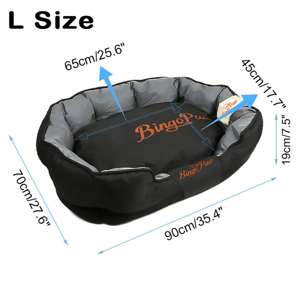 Borwart Waterproof Orthopedic Dog Bed With Cotton Fill
