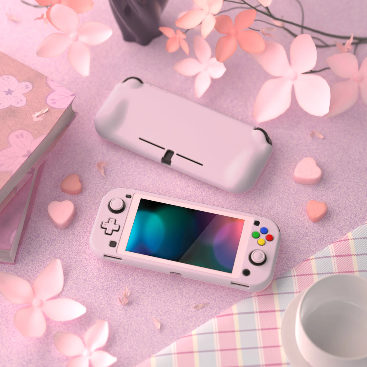 PlayVital Protective Case for Nintendo Switch Lite With Screen Protector
