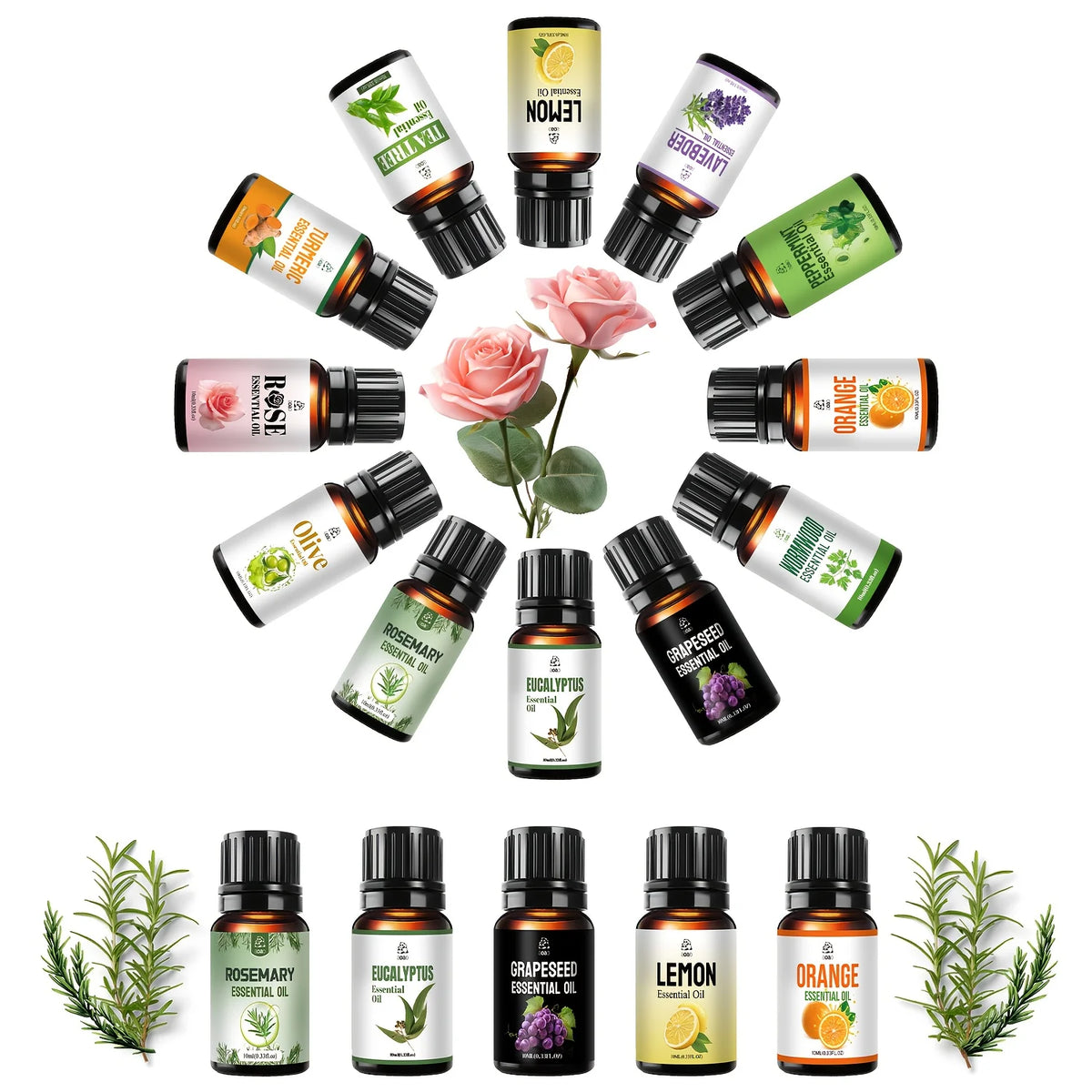 Aoao Natural Skin Care Blend Essential Oil For Facial Massage