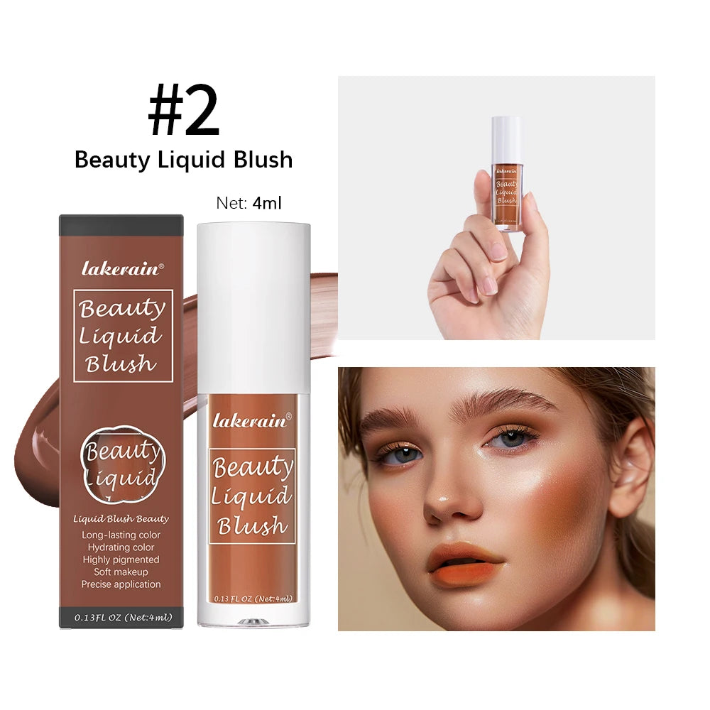 Lakerain Liquid Blush Blendable Long Wearing Cheek Tint Face