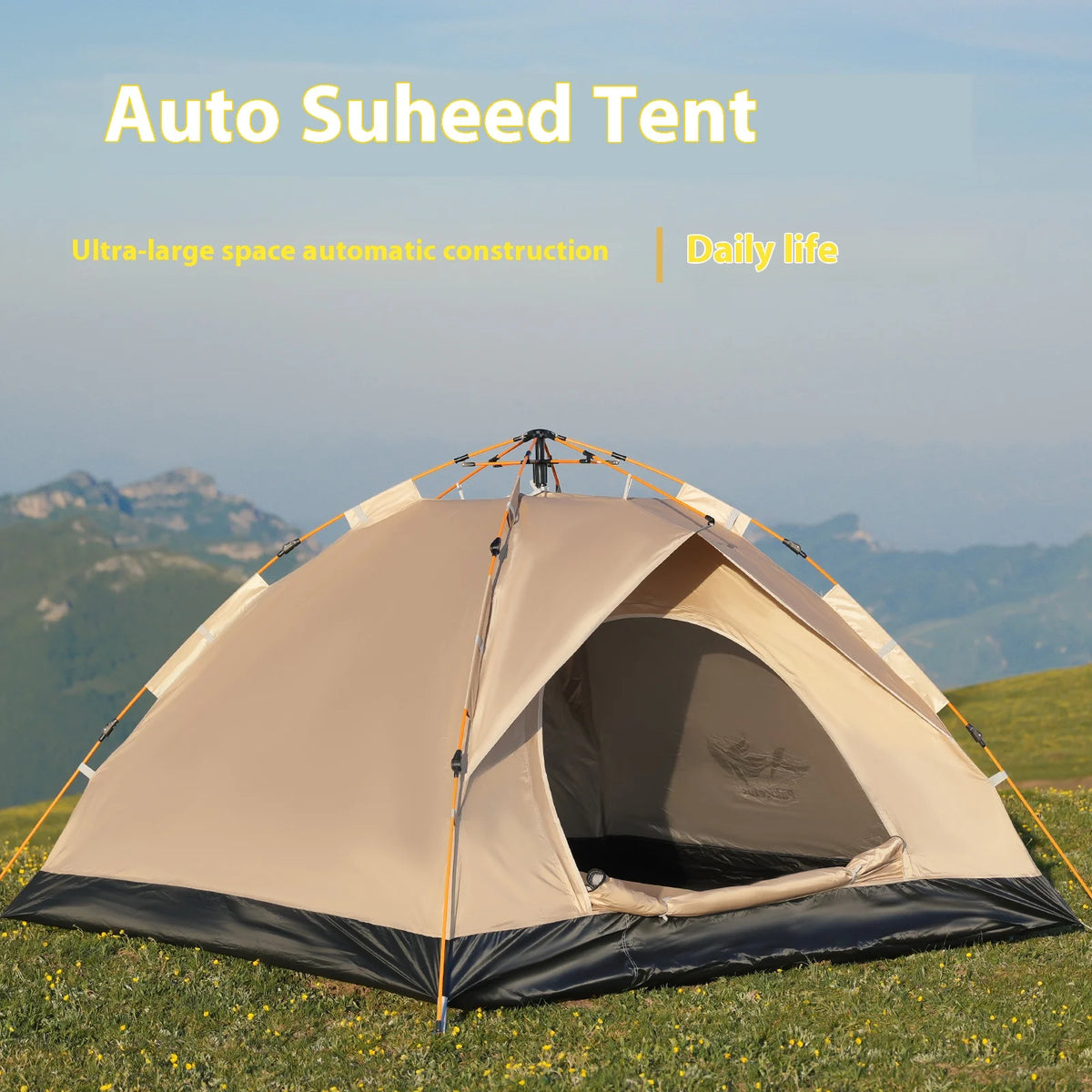 Pakicetus Instant Pop Up Tent For Beach And Camping Shelter