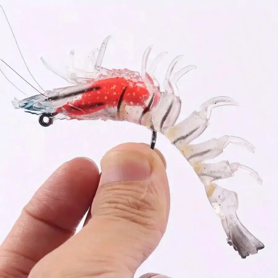 Premium Soft Plastic Shrimp Swimbait Fishing Lures