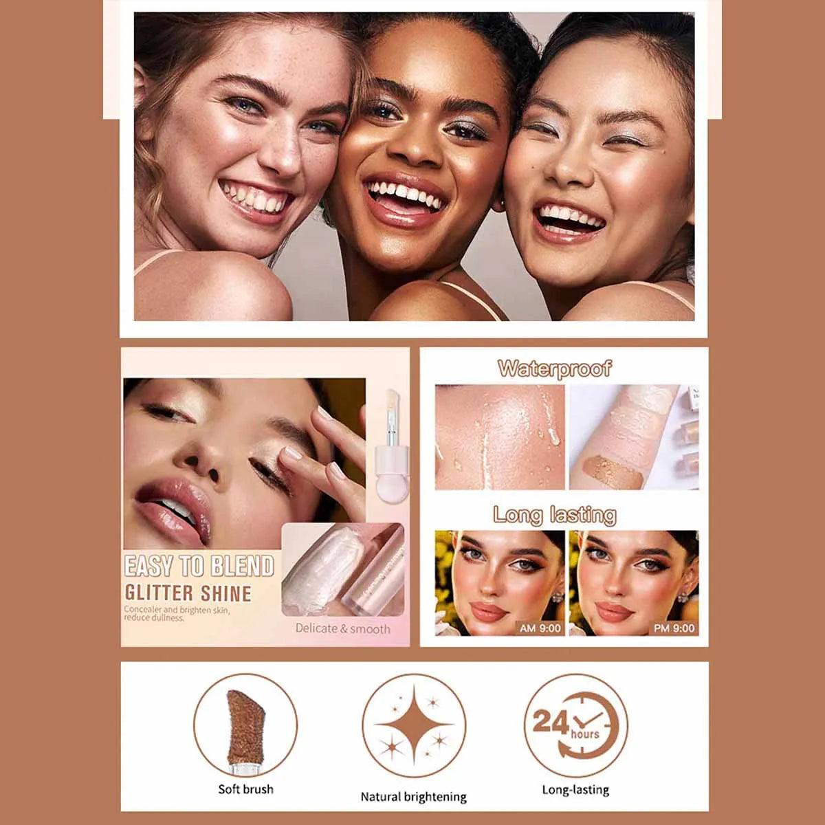 YOCITY Matte Liquid Blush Long Lasting Natural Cheek Tint