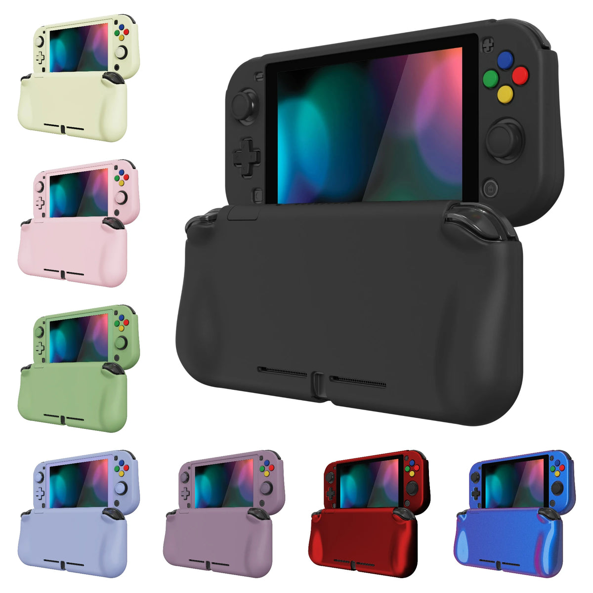 PlayVital Protective Case for Nintendo Switch Lite With Screen Protector