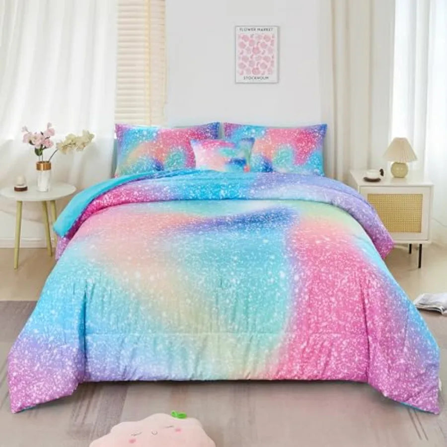 Girls Six Piece Comforter Set Complete Bedding Collection
